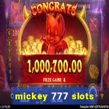 mickey 777 slots